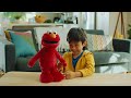 Sesame Street Elmo Slide Plush 45