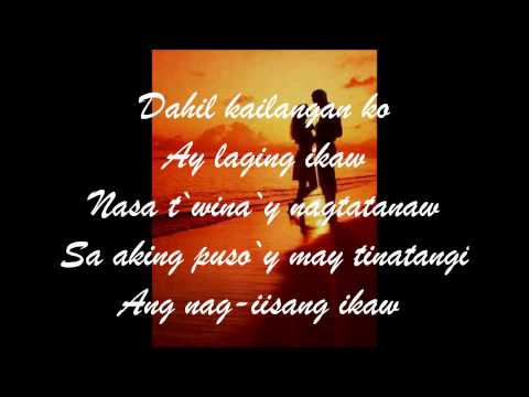 Nag iisang ikaw By Louie Heredia With Lyrics