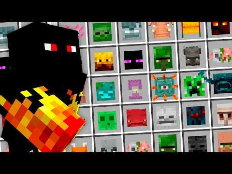 I MADE a ZOO with ALL THE  MOBS in Minecraft!