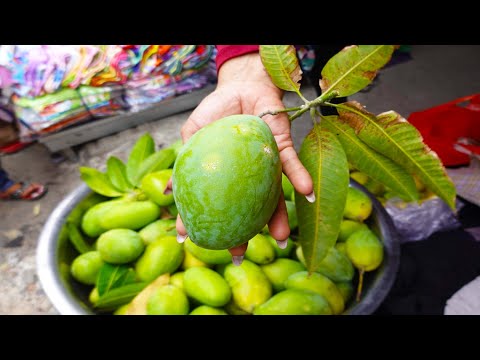 Boeng Tompun Market Show - Pickled, Fresh Vegetables, Passion, Mango, Desserts, &More