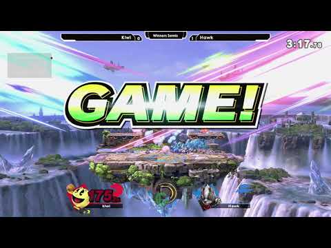 Smash Ultimate: Kiwi (Pac Man) V Hawk (Wolf) - Synthesis 9 Tournament SSBU