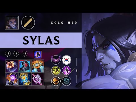 Sylas Mid vs Cassiopeia - KR Master Patch 26.01