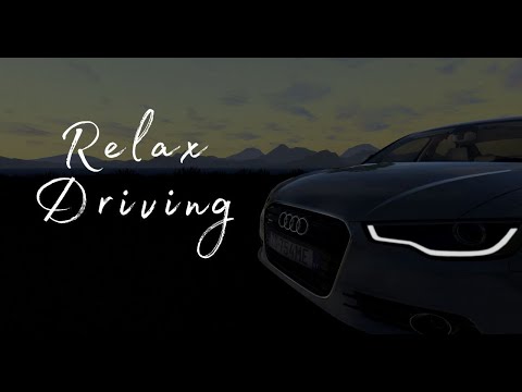 Relax & Chill Driving (Sunset Version) on Audi A6 (C7)