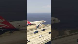 plane engine fire emergency water landing