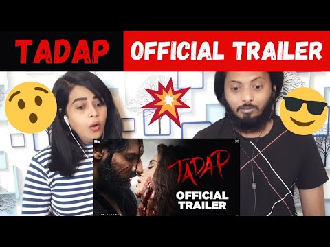 Tadap | Official Trailer Reaction| Ahan Shetty | Tara Sutaria | Sajid N | Milan L | Dplanet Reacts