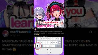 Irys Discovers Auto Caps Lock on Her Phone