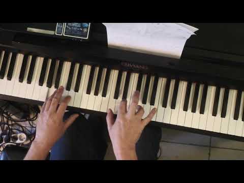 LES YEUX REVOLVER - piano - tuto lent