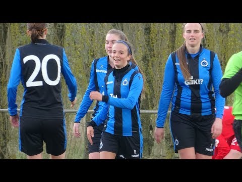 K DC Ruddervoorde-Club Brugge Vrouwen B 1-6, 13-04-2019