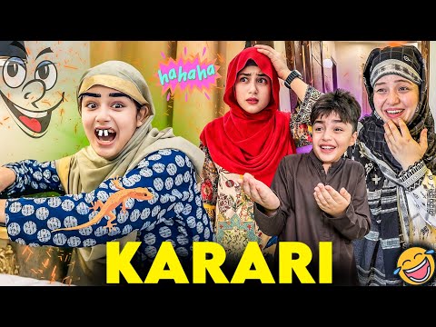 LIZARD Fell On Karari 🦎 Why MAMA Kicked Her Out From Home 🏠 | Rida Naqqash