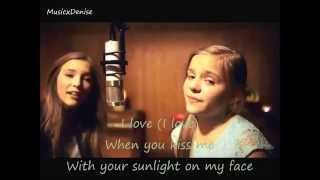 Lennon &amp; Maisy - Love (official lyrics music video)