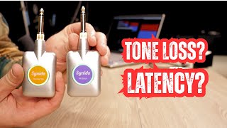 The Lowest Latency I've Seen On A Guitar Wireless (5.8ghz) - Synido SW100 Guitar Wireless System
