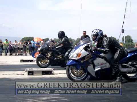 2nd Championship Drag Race 2010, Serres - Sunday MOTO Part 1