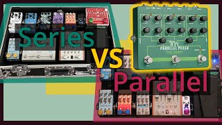 Video thumbnail for Pedalboard from Series to Parallel | Triparallel Mixer by Electroharmonix by Red Car Records