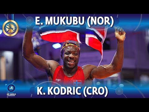 Exauce Mukubu (NOR) vs Karlo Kodric (CRO) - Final // U23 World Championships 2022 // 82kg