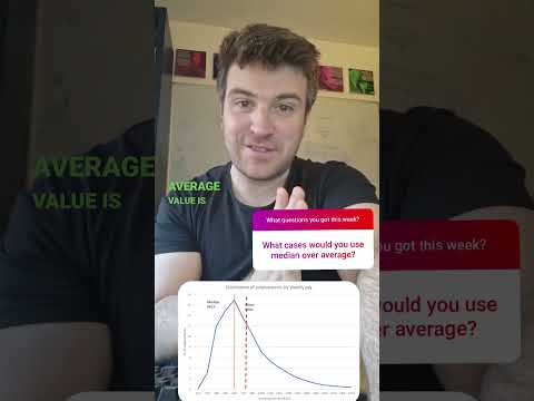 Mean and median... When to use and what they tell you. #shorts #drg #science