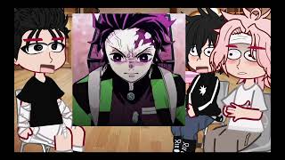 jinx reacción to Kim dan as tanjiro [1/1] /🇪🇦/🇺🇸/🇧🇷/ Giyuutan]