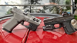 Glock 43x VS cr920 elite shadow systems #cr920 #glock43x #9mm #tlr