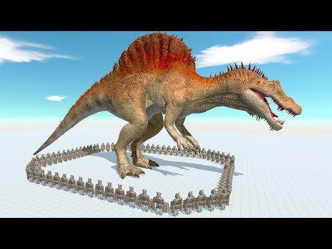 100 GHOR HAMMER vs EVERY DINOSAUR - Animal Revolt Battle Simulator