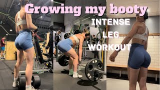 THE WORKOUT THAT CHANGED MY GLUTES | how to structure a leg workout
