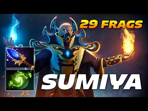 SumiYa Super Invoker | 29 Frags | Dota 2 Pro Gameplay