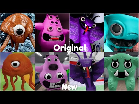 Original Garten of Banban 3 vs NEW Garten of Banban 3 Jumpscares PT 2