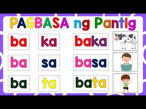 Unang Hakbang sa Pagbasa | Pagbasa ng mga Salitang may Dalawang Pantig