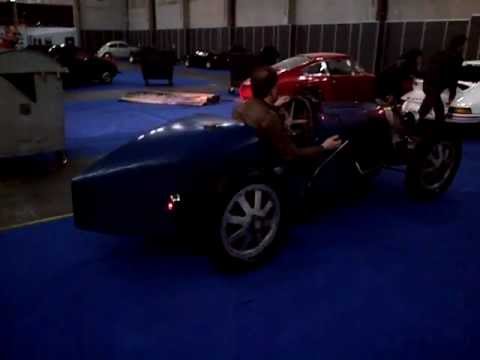 Bugatti Type 35 B Pur Sang! Very loud! Superb engine noise!