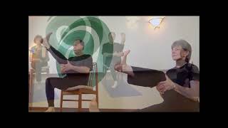 A Relaxed 60 Minute Chair Yoga Practice with Steve Wolf E-RYT-500