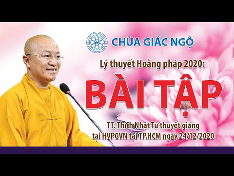 Bài tập l Sư phạm hoằng pháp