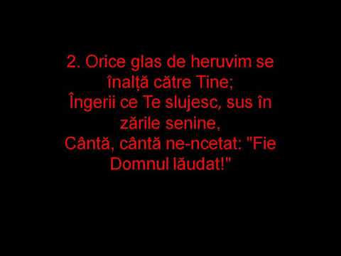 Doamne mare te slavim Negativ