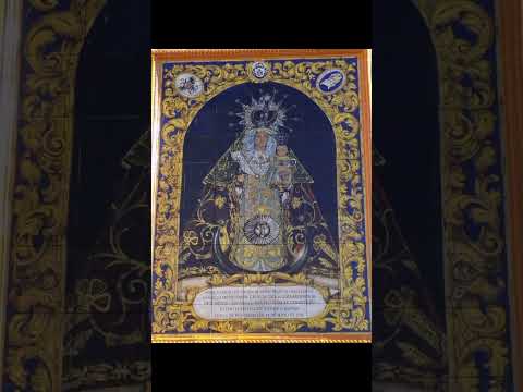 Azulejos de la Virgen de Luna en Villanueva de Córdoba