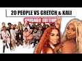 20 PEOPLE VS 2 BADDIES KALIWAE AND BIG GRETCH Skinbone