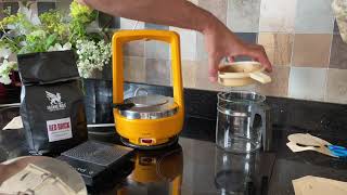 Krups 265 in action coffee machine