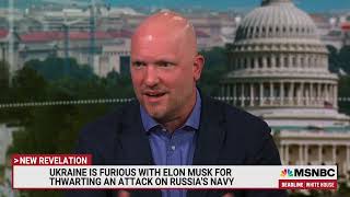 MSNBC: DEADLINE WHITE HOUSE - SEPTEMBER 8, 2023 - REPORT STATES MUSK STOPPED UKRAINE DRONE ATTACK