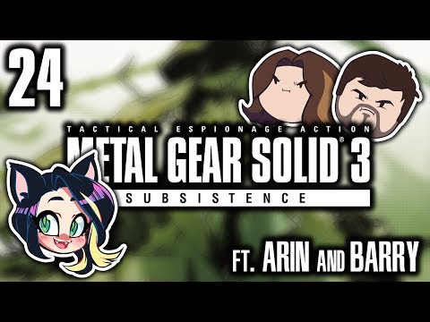 ►Metal Gear Solid 3: Subsistence►SNEAK SNEAK►With Egoraptor & Barry►PART 24 - Kitty Kat Gaming