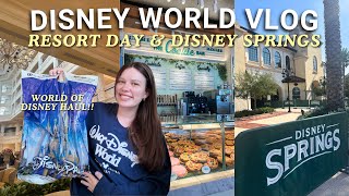 DISNEY WORLD VLOG! ✨🐭 — Disney Springs, Grand Floridian Cafe Brunch, World of Disney Haul & more!