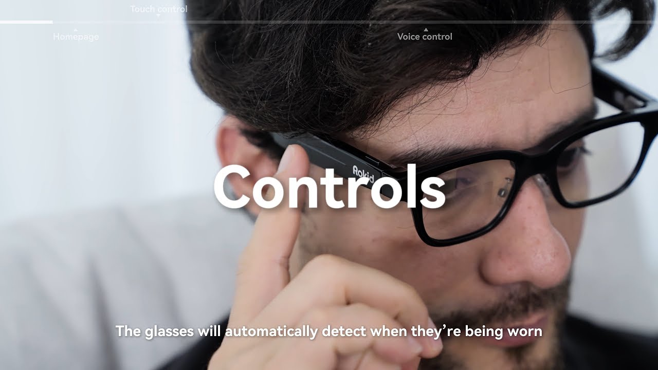 Kính Rokid｜Điều khiển