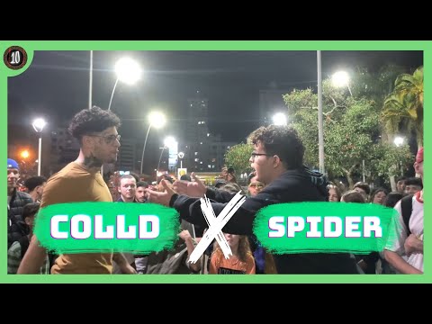 [PESSOAL!?🤬😤] COLLD X SPIDER | 1ª FASE | 32ª BATALHA DA DEZ