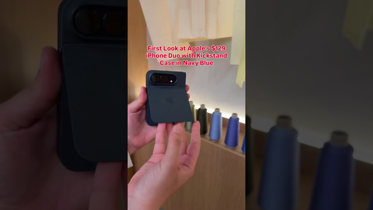 Apple Made a $129 Folio Case with a Kickstand for the iPhone Duo