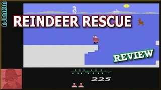 Reindeer Rescue : Homebrew from 2006 - on the Atari 2600 - with Commentary !!