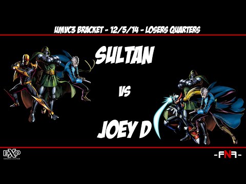 FNF 12/5/14 - UMVC3 - Sultan vs. Joey D