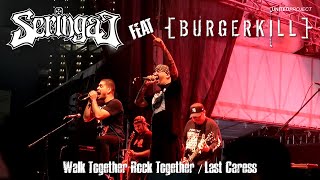 Seringai Feat Burgerkill - Walk Together Rock Together / Last Caress LIVE At DISTORSI KERAS 2022