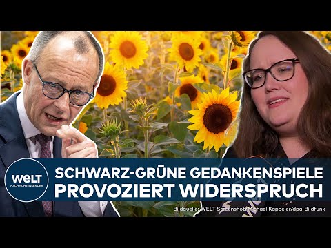 BUNDESTAGSWAHL: Merz verwirrt Union - Schwarz-grüner Flirtversuch sprengt Vorstellungskraft