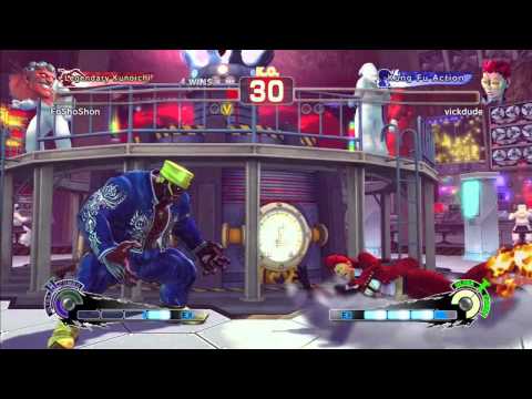 SSF4 AE Casuals: FoShoShon vs vickdude