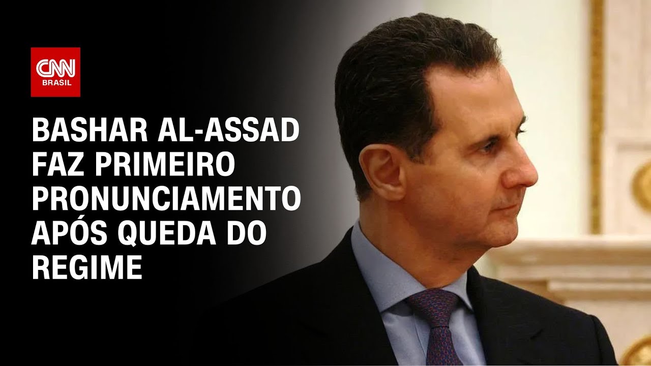 Bashar al-Assad faz primeiro pronunciamento após queda do regime | LIVE CNN