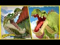 The Ultimate Dino Showdown Spino Vs Giganto COMPILATION Gigantosaurus Multilingual