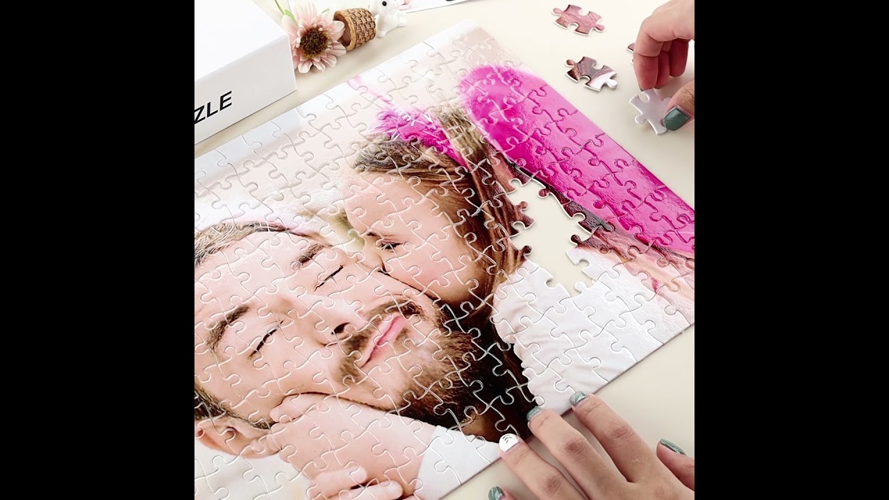 Custom Photo Jigsaw Puzzle -1000 Pieces | Best Gift For Dad