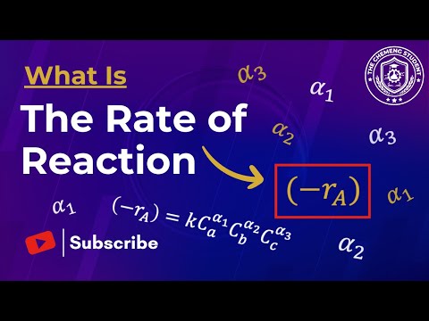 The Rate of Reaction In Under 10 Minutes | Reaction Engineering