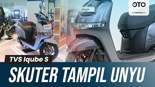 TVS ICUBE S, SKUTER LISTRIK INDIA DIBANDROL Rp50 JUTAAN