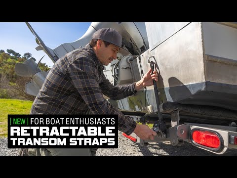 Product Feature:  Rhino USA Retractable Transom Straps